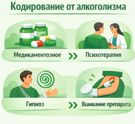 кодирование от алкоголизма в Канаше Санати